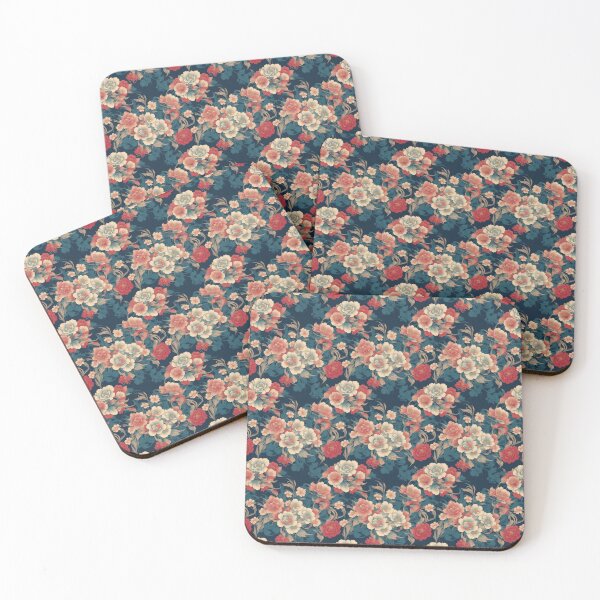 Item preview, Oriental flowers 54 designed and sold by DoodleLandShop.