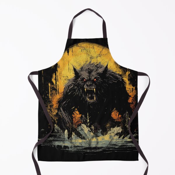 Item preview, A Vintage Distressed Bunyip - Australian Aboriginal Mythical Folklore designed and sold by GVRDesign.