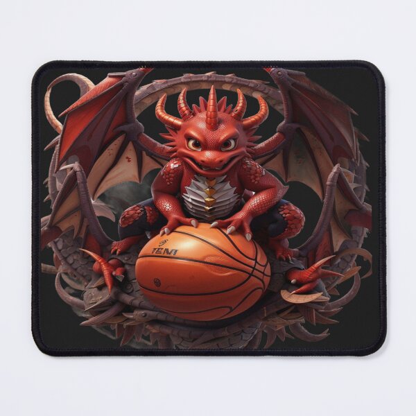 Item preview, Red basketball dragon designed and sold by Goolker.