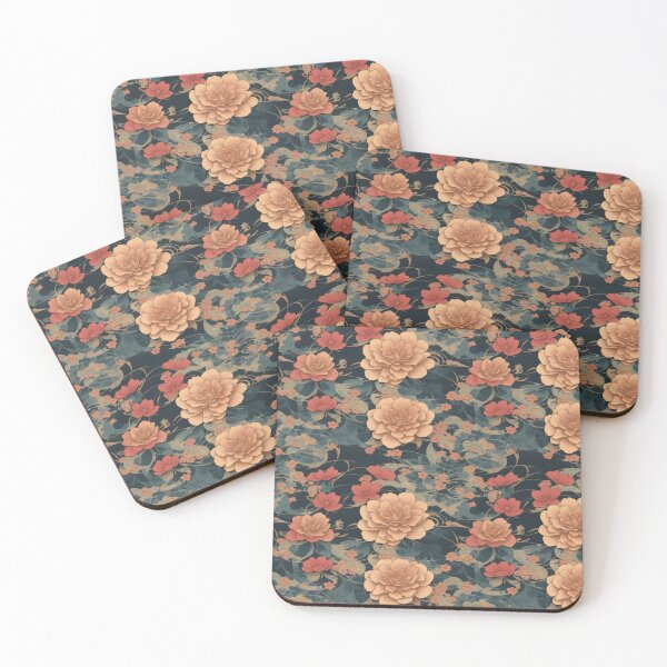 Item preview, Oriental flowers 57 designed and sold by DoodleLandShop.