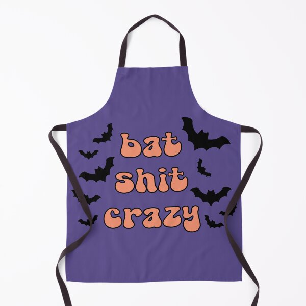 Item preview, Bat Shit Crazy Funny Halloween Pun designed and sold by TD Collective.