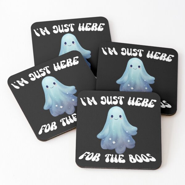 Item preview, Halloween Cute Blue Kawaii Ghost designed and sold by DafraDesign.