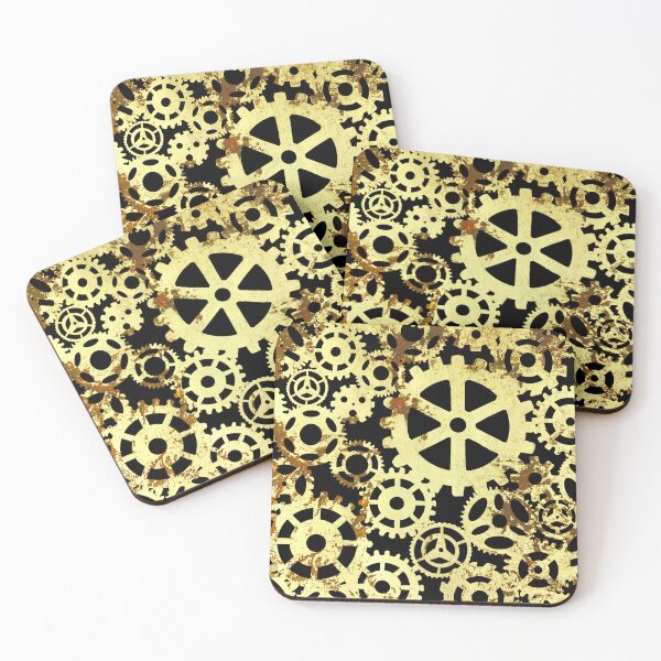 Item preview, Steam punk corroded gears designed and sold by Elizabeth-Banks.