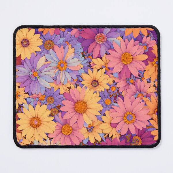 Item preview, Maximalist Floral Display Flowers Seen From Above - Bohemian Blooms 1 of 4 designed and sold by Beachy.