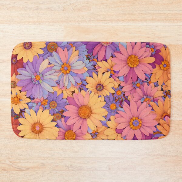Item preview, Maximalist Floral Display Flowers Seen From Above - Bohemian Blooms 1 of 4 designed and sold by Beachy.