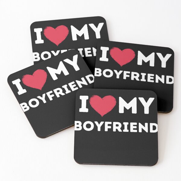 Item preview, I love my boyfriend designed and sold by UniqueDesignOK.