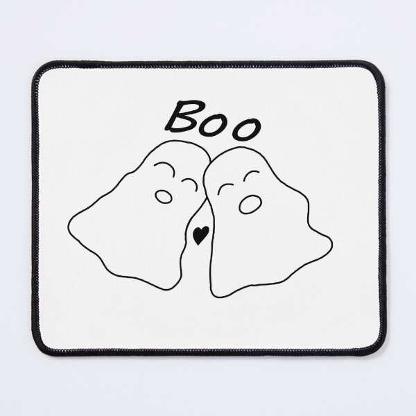 Item preview, Ghost couple Boo cute halloween decor black heart designed and sold by freja4876.