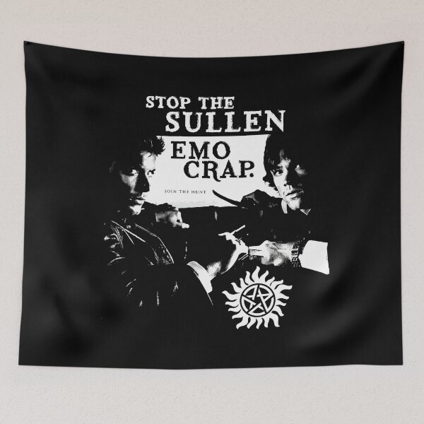 Item preview, STOP the Sullen EMO Crap - SPN designed and sold by SALENTOmadness.