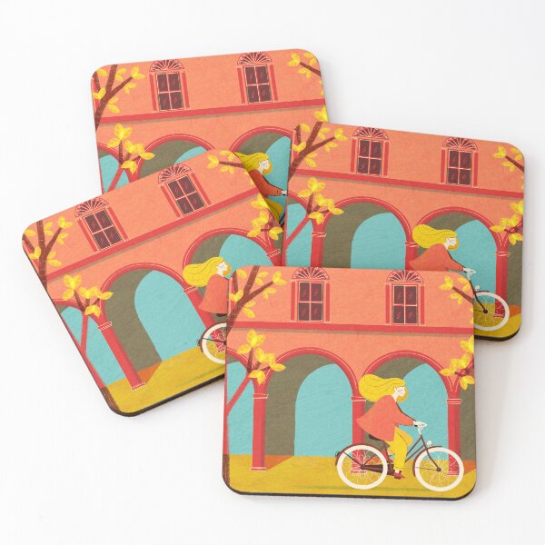 Item preview, Cycling in Bologna  designed and sold by simonadeleo.