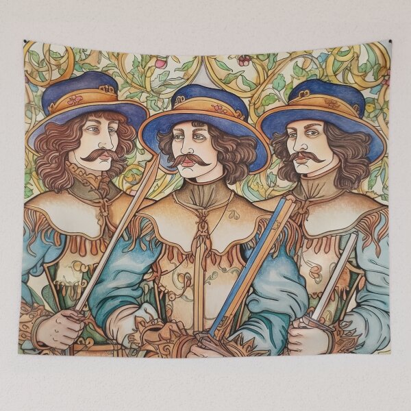 Item preview, The Three Musketeers designed and sold by ComicsFactory.