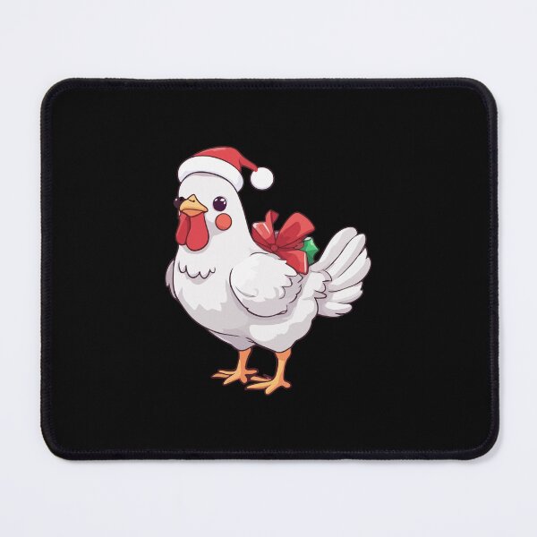 Item preview, Kawaii Christmas Chicken - Holiday Joy for Chicken Lovers designed and sold by Ridaelb.