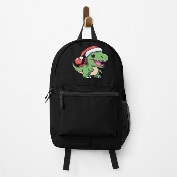 Vista previa del artículo con la obra «Dinosaurio Kawaii T-Rex con gorro navideño: perfecto para los amantes de los dinosaurios», diseñado y vendido por Ridaelb.