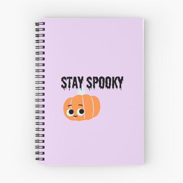 Item preview, Stay Spooky - Halloween Pumpkin on Purple designed and sold by AnimaliaStar.