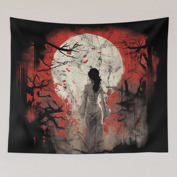Item preview, A Vintage Distressed Gumiho / Kumiho - Korean Folklore designed and sold by GVRDesign.