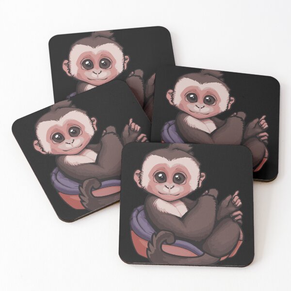 Item preview, Capuchin Monkey Red designed and sold by Getup-clothing.