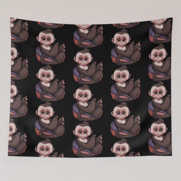 Item preview, Capuchin Monkey Red designed and sold by Getup-clothing.