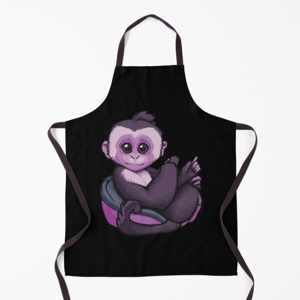 Item preview, Capuchin Monkey Purple designed and sold by Getup-clothing.