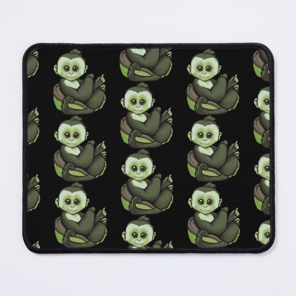 Item preview, Capuchin Monkey Green designed and sold by Getup-clothing.