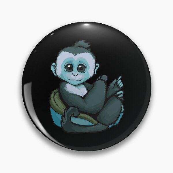 Item preview, Capuchin Monkey Blue designed and sold by Getup-clothing.