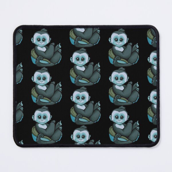 Item preview, Capuchin Monkey Blue designed and sold by Getup-clothing.