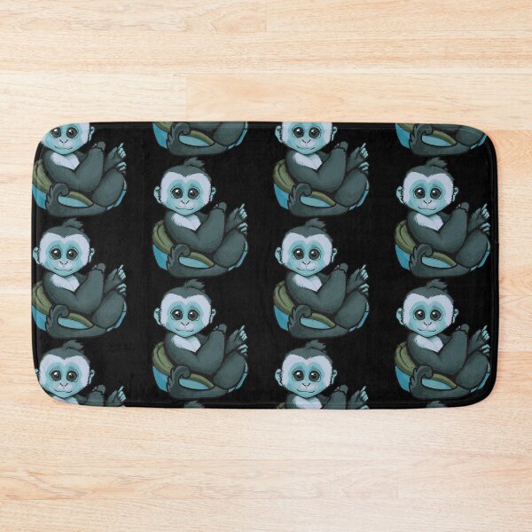 Item preview, Capuchin Monkey Blue designed and sold by Getup-clothing.