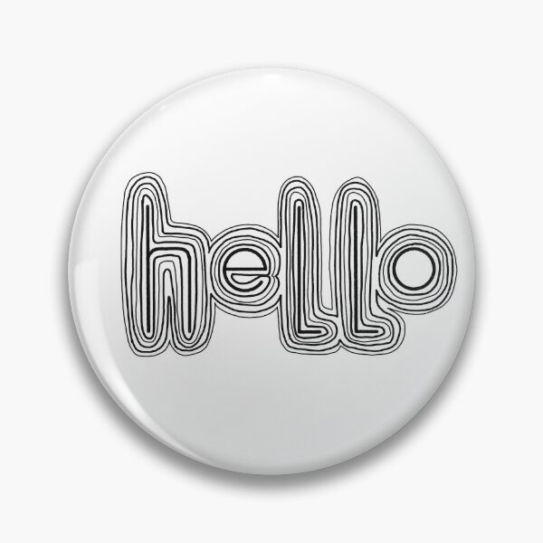 Item preview, hello Graphic (black text) designed and sold by DE-Ramsey.