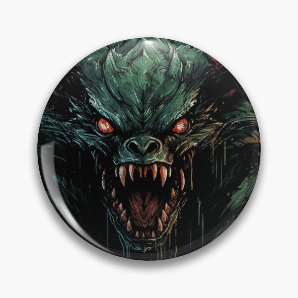 Item preview, A Vintage Distressed Hodag - American Mythological Folklore designed and sold by GVRDesign.