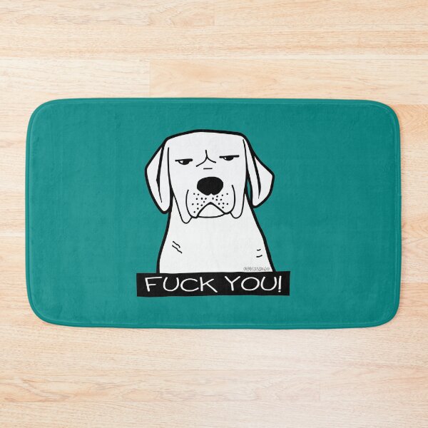 Item preview, Swearing Dog doodle designed and sold by PickledjoArt.