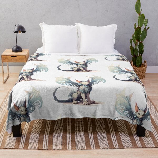 Item preview, Fantasy Dragon Cat – Mythical Creature Fusion Digital Art designed and sold by SchorlCraft.