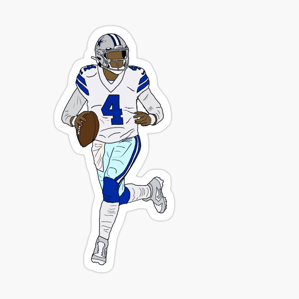 Demarcus Lawrence Away Jersey Sticker for Sale by designsheaven