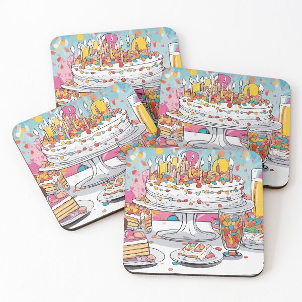 Item preview, Birthday Cake designed and sold by Tecno-Art-Land.