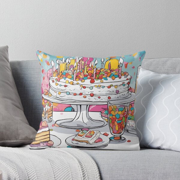 Item preview, Birthday Cake designed and sold by Tecno-Art-Land.
