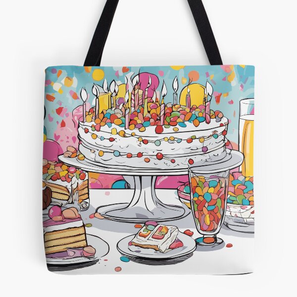 Item preview, Birthday Cake designed and sold by Tecno-Art-Land.