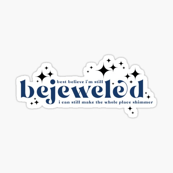 Bejeweled Puffy Sticker Pack