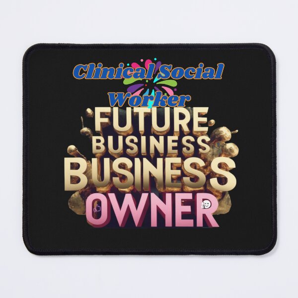 Item preview, CLINICAL SOCIAL WORKER FUTURE BUSINESS OWNER, MOM, DAD, GIFT, PYJAMAS designed and sold by carlos crane.