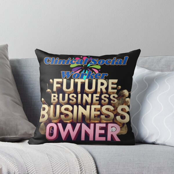 Item preview, CLINICAL SOCIAL WORKER FUTURE BUSINESS OWNER, MOM, DAD, GIFT, PYJAMAS designed and sold by carlos crane.