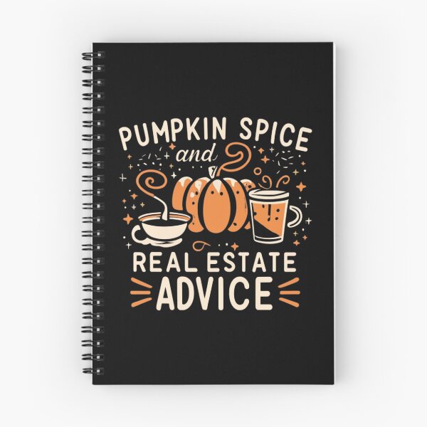 Item preview, Pumpkin Spice And Real Estate Advice designed and sold by Print_Fuse.