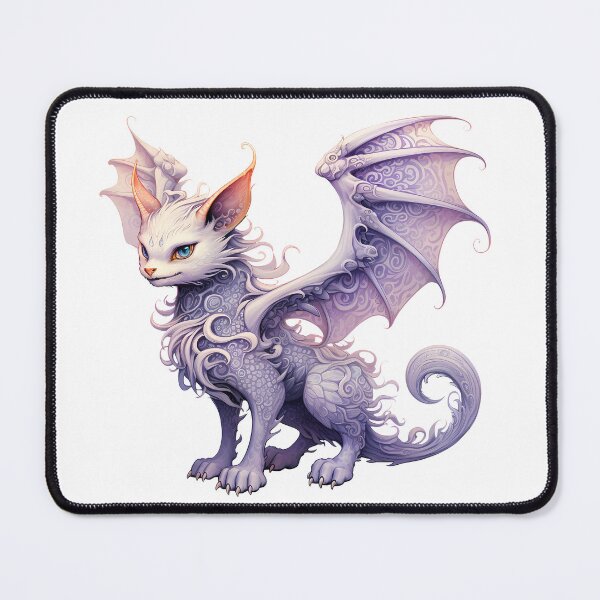 Item preview, Fantasy Dragon Cat – Mythical Creature Fusion Digital Art designed and sold by SchorlCraft.