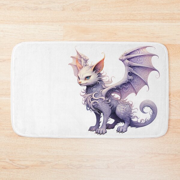 Item preview, Fantasy Dragon Cat – Mythical Creature Fusion Digital Art designed and sold by SchorlCraft.