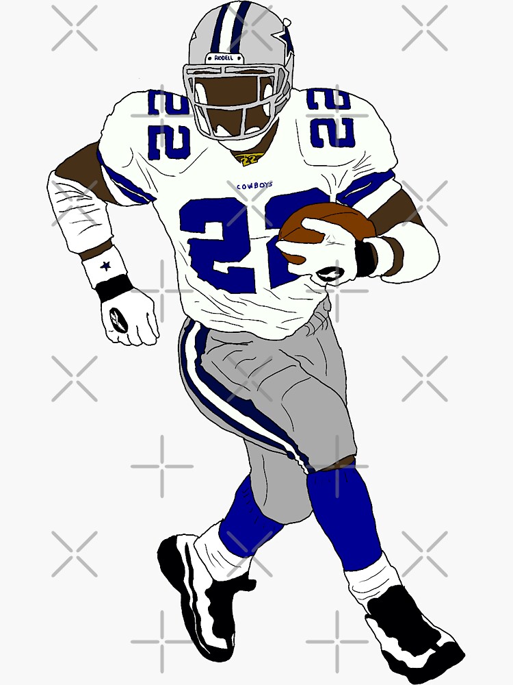 Demarcus Lawrence Away Jersey Sticker for Sale by designsheaven