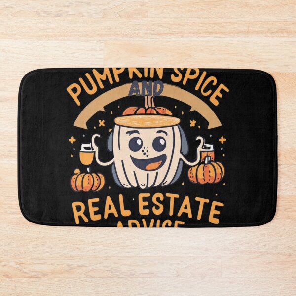 Item preview, Pumpkin Spice And Real Estate Advice designed and sold by Print_Fuse.