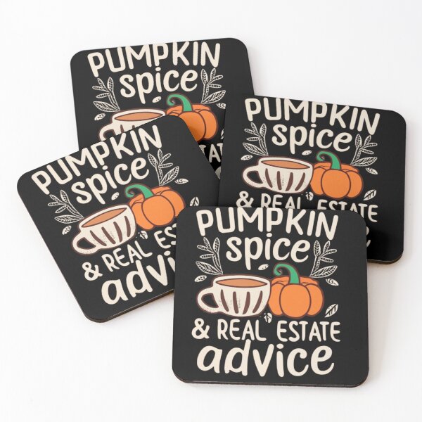 Item preview, Pumpkin Spice And Real Estate Advice designed and sold by Print_Fuse.