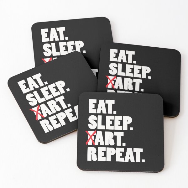 Item preview, Eat, Sleep, Art, Repeat designed and sold by Art & Coffee.