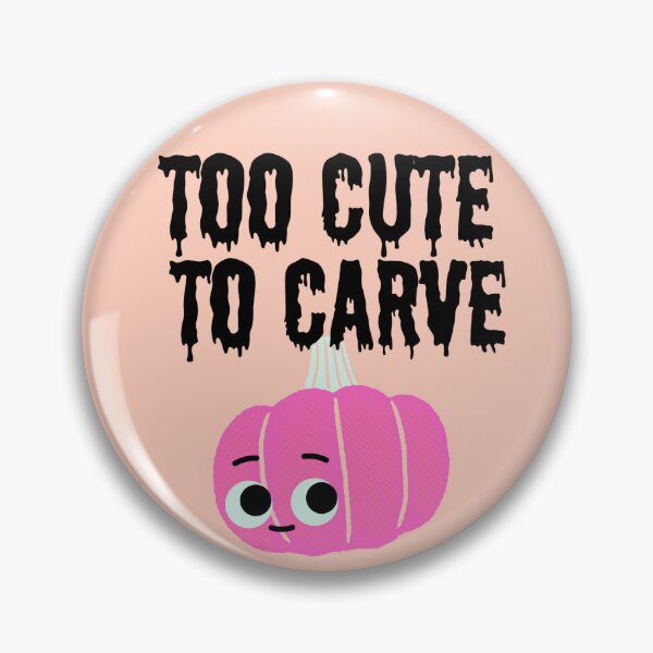 Item preview, Too Cute To Carve - Barbie Pink Halloween Pumpkin  designed and sold by AnimaliaStar.
