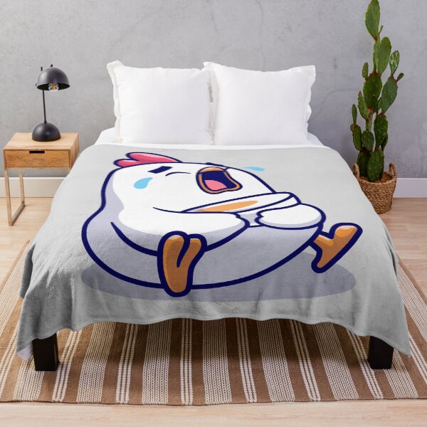 Item preview, Cute Chicken Cries While Holding an Egg - Adorable Cartoon Vector Icon designed and sold by hjian8219.