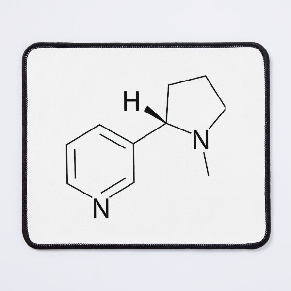 Item preview, nicotine molecule designed and sold by HamerRufus.