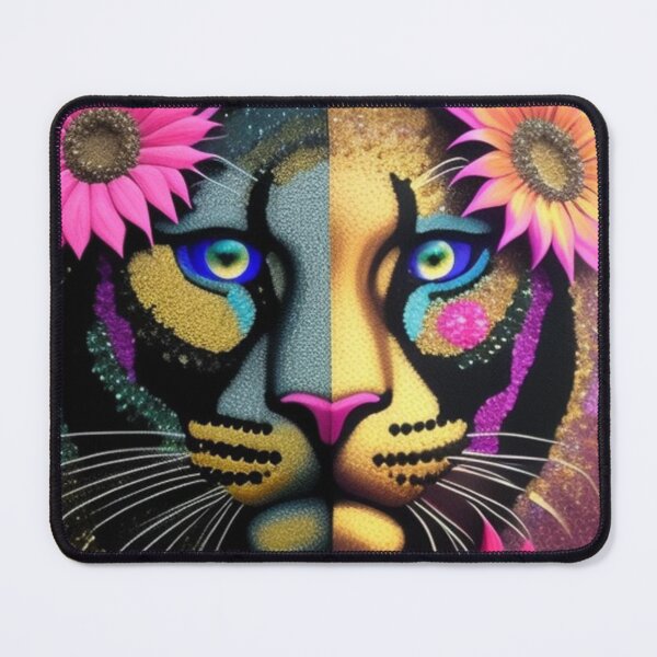 Item preview, Big cat sunflowers designed and sold by Roxburylane.
