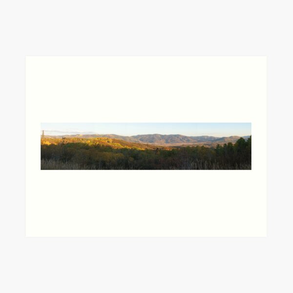 Panoramics: Fall Colors in Colorado Art Print