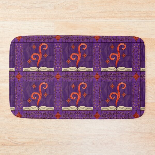 Item preview, Stained-Glass Grimoire (orange & purple) designed and sold by PaganArtisan.