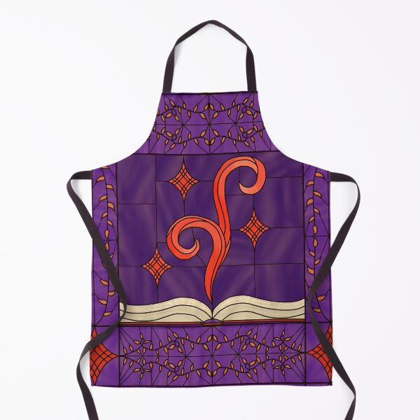 Item preview, Stained-Glass Grimoire (orange & purple) designed and sold by PaganArtisan.